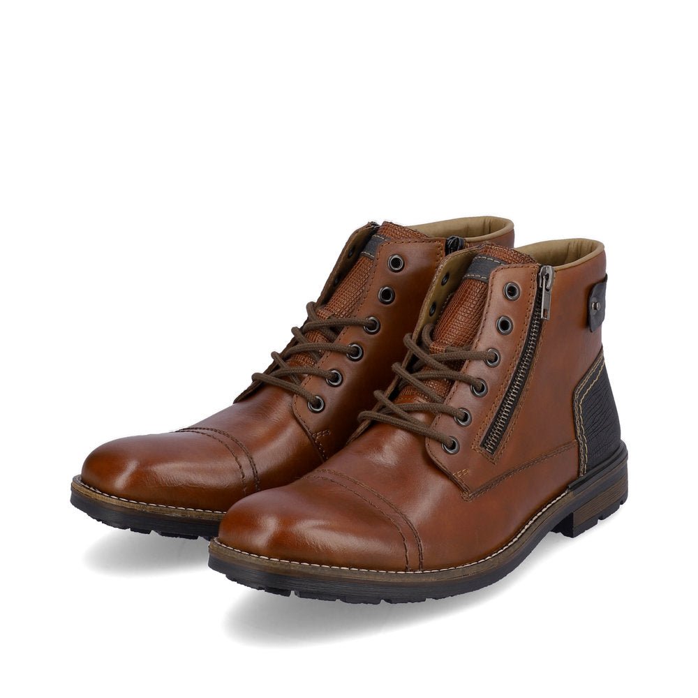 Ghete Barbati Piele Naturala Rieker RIEK F1340 - Rieker - amely.ro