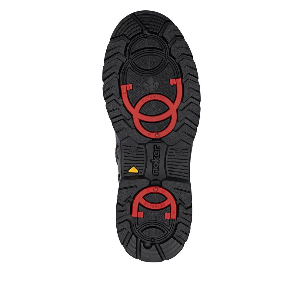 Ghete Barbati Piele Naturala Rieker RIEK F5400 - Rieker - amely.ro