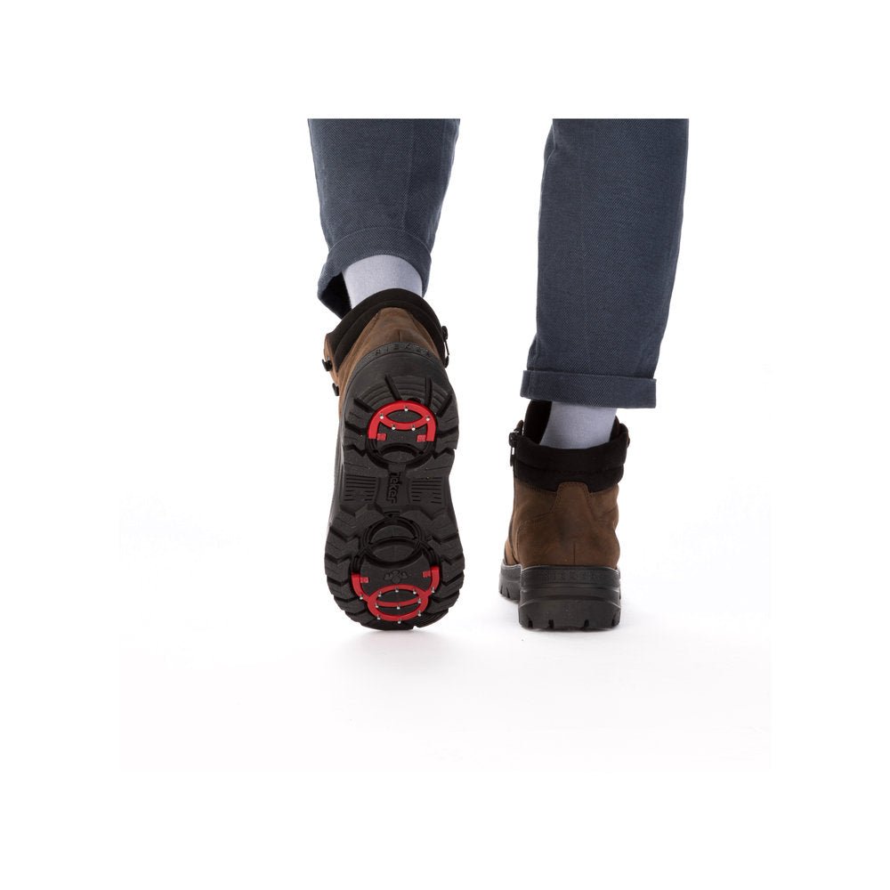 Ghete Barbati Piele Naturala Rieker RIEK F5411 - Rieker - amely.ro