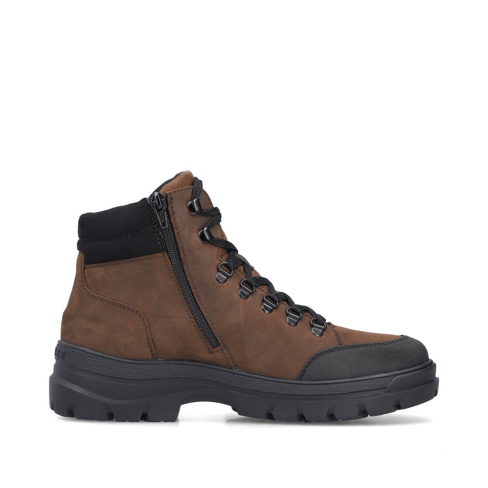 Ghete Barbati Piele Naturala Rieker RIEK F5411 - Rieker - amely.ro