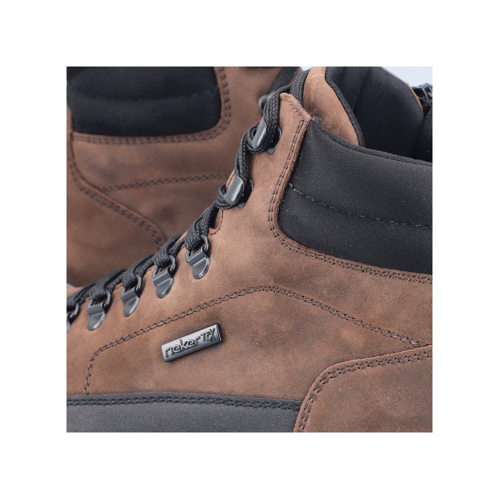 Ghete Barbati Piele Naturala Rieker RIEK F5411 - Rieker - amely.ro