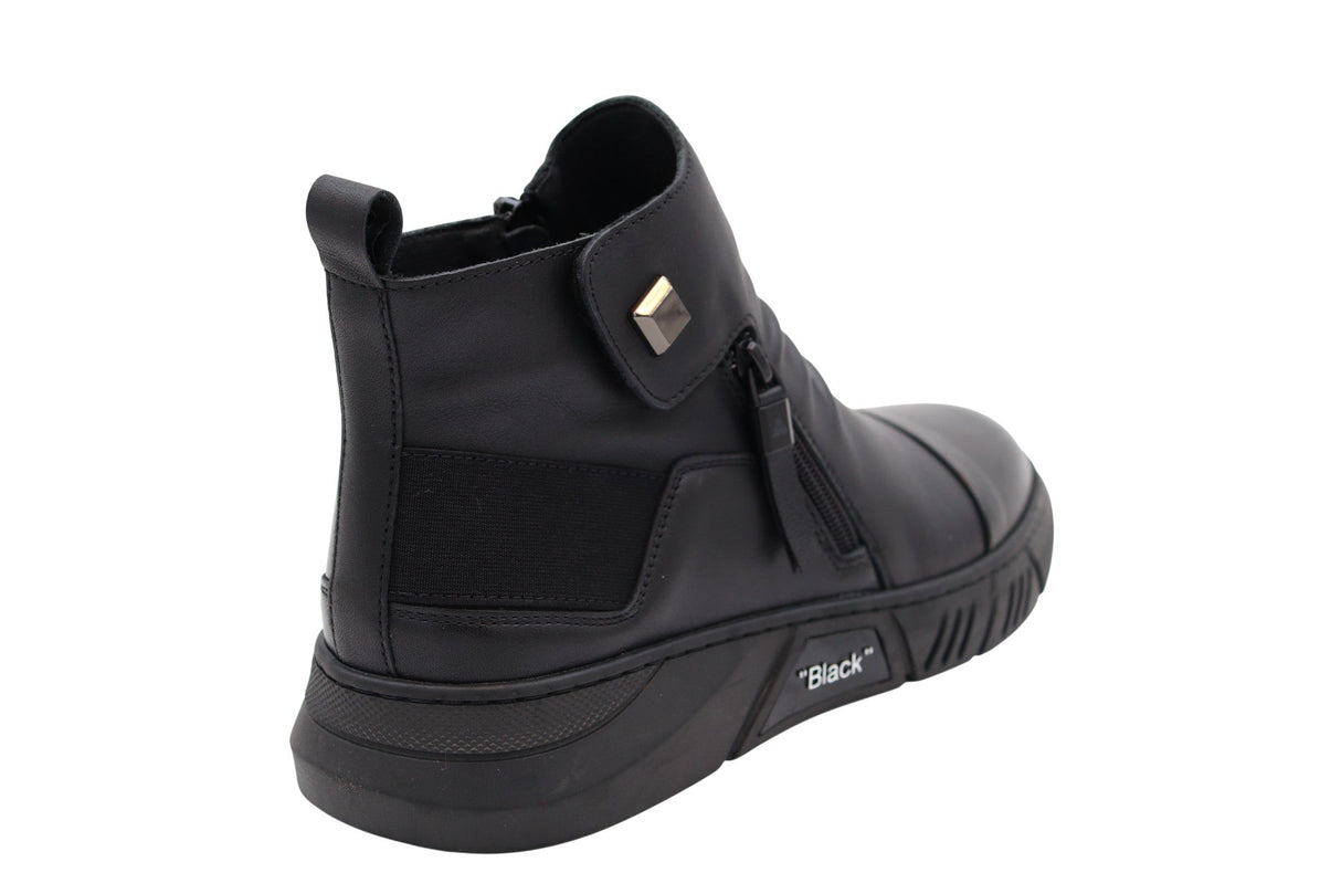 Ghete Barbati Piele Naturala Stephano FENI HJNH - Stephano - amely.ro