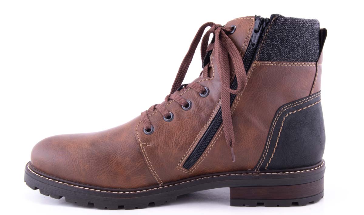 Ghete Barbati Rieker Piele Naturala Riek 32031 /M - Rieker - amely.ro