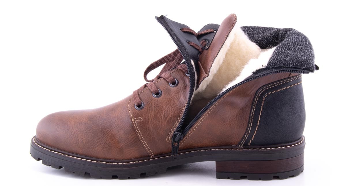 Ghete Barbati Rieker Piele Naturala Riek 32031 /M - Rieker - amely.ro