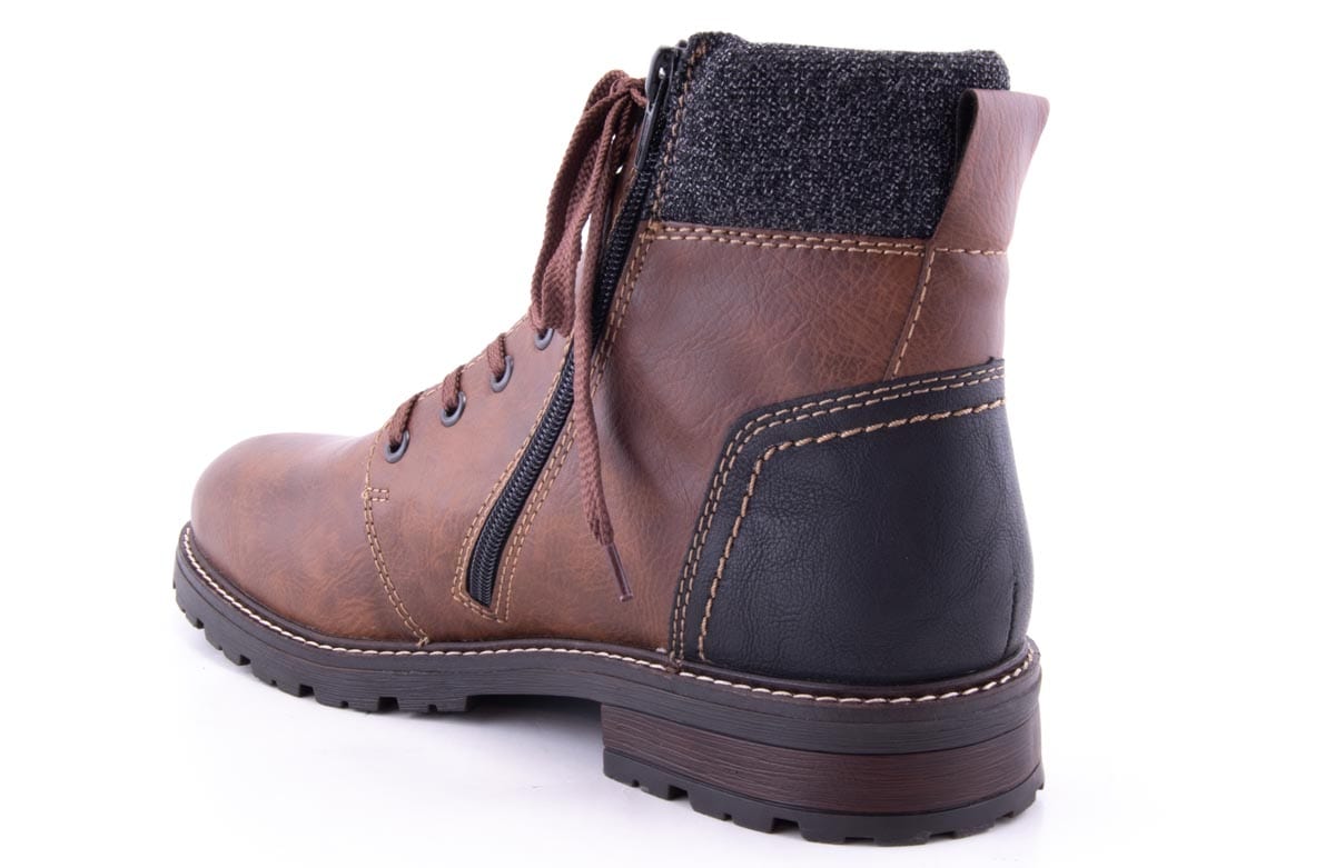 Ghete Barbati Rieker Piele Naturala Riek 32031 /M - Rieker - amely.ro