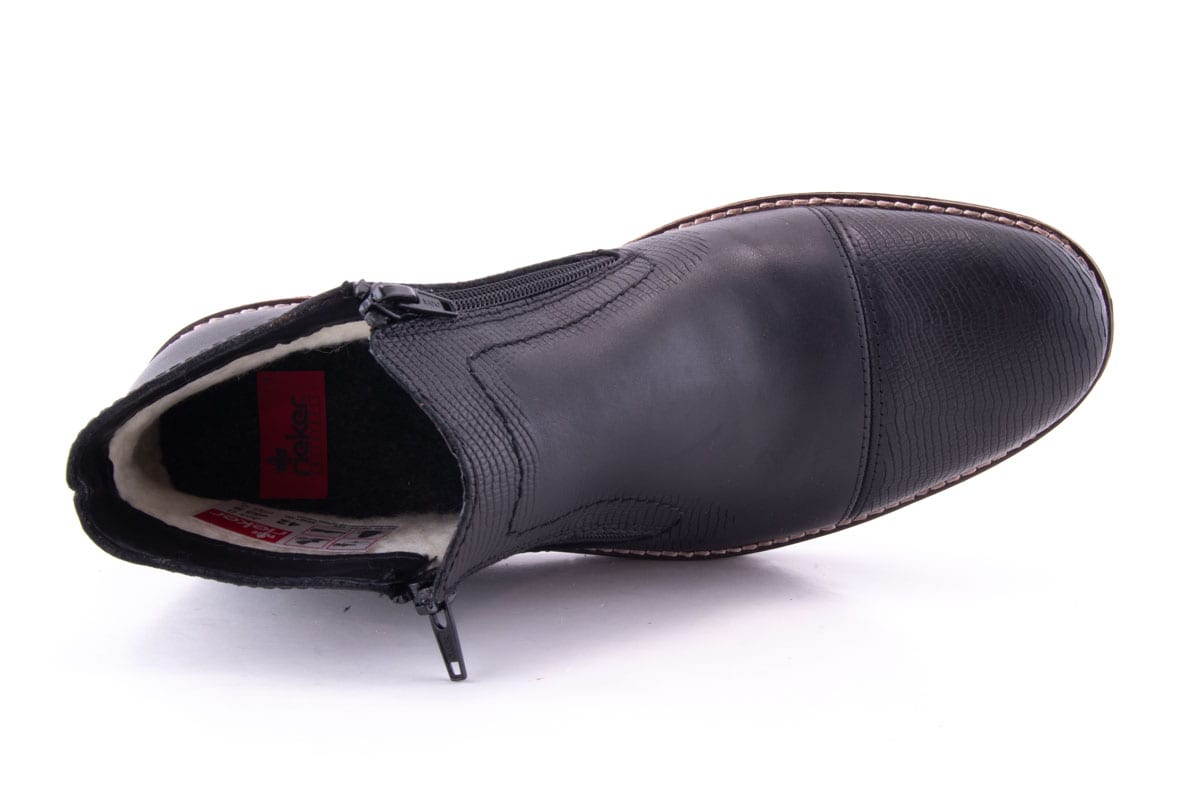 Ghete Barbati Rieker Piele Naturala Riek 35381 /N - Rieker - amely.ro