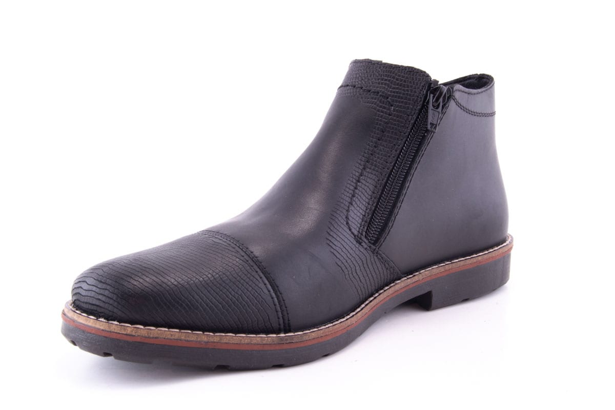 Ghete Barbati Rieker Piele Naturala Riek 35381 /N - Rieker - amely.ro