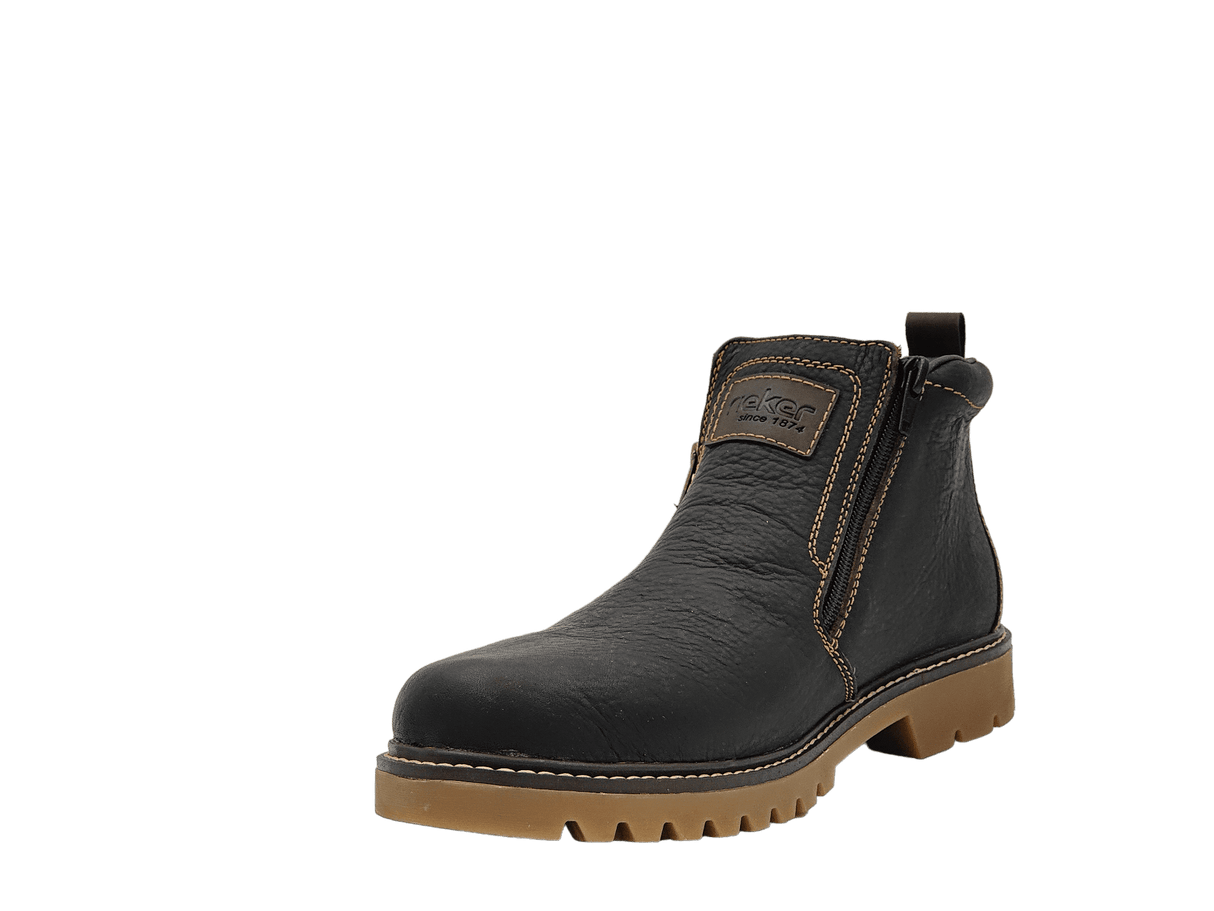 Ghete Barbati Rieker Piele Naturala Riek 39871 - Rieker - amely.ro