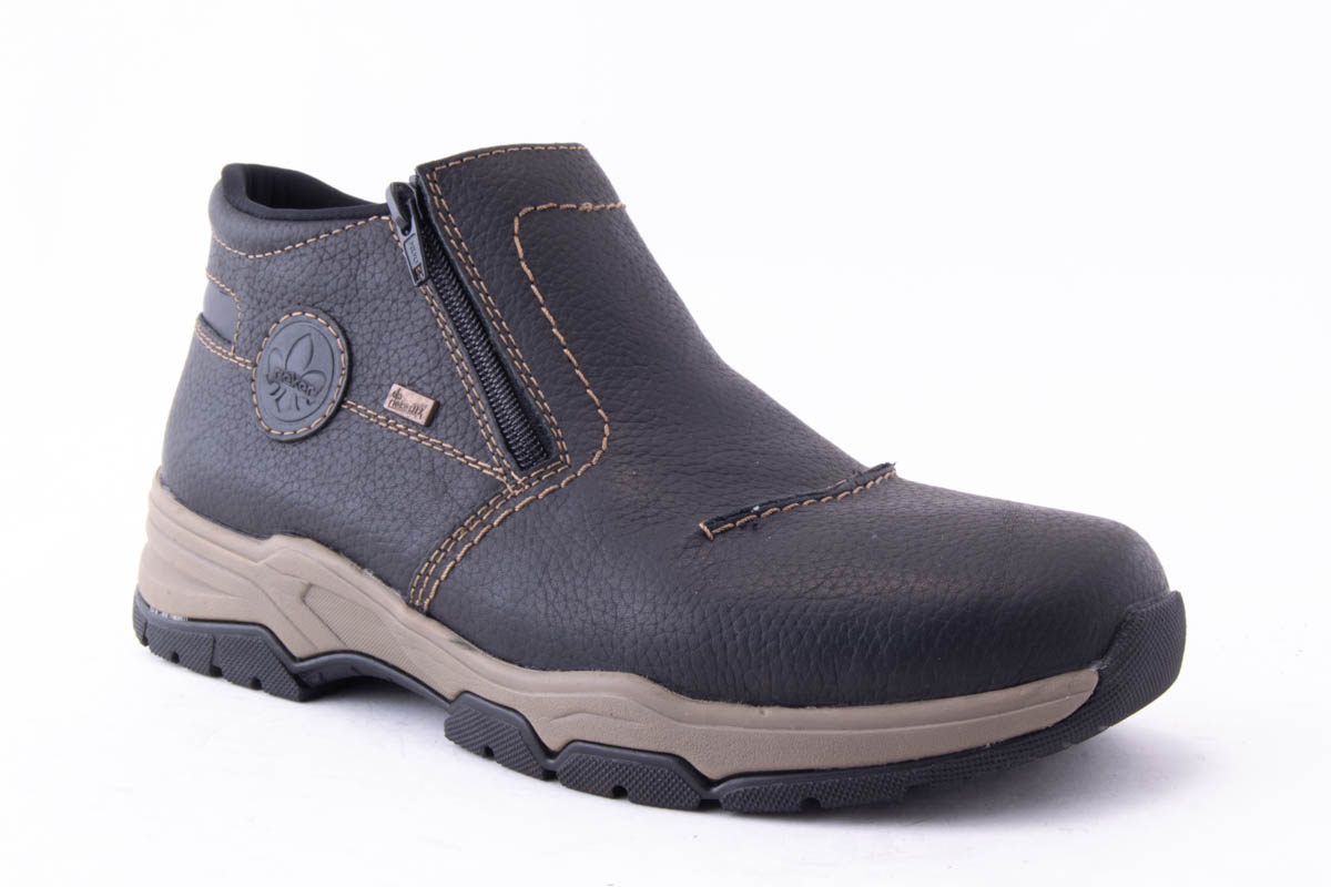 Ghete Barbati Rieker Piele Naturala Riek B4392 /N - Rieker - amely.ro