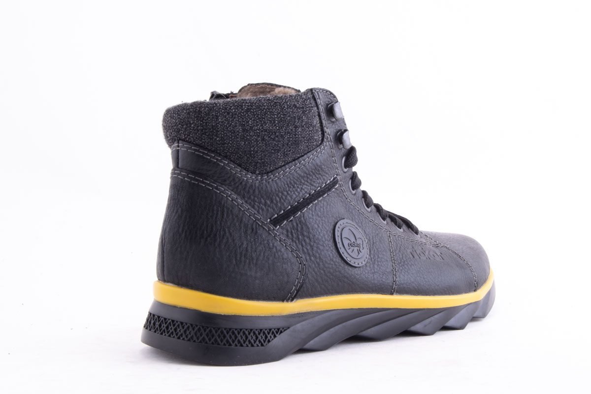 Ghete Barbati Rieker Piele Naturala Riek F1620 /N - Rieker - amely.ro