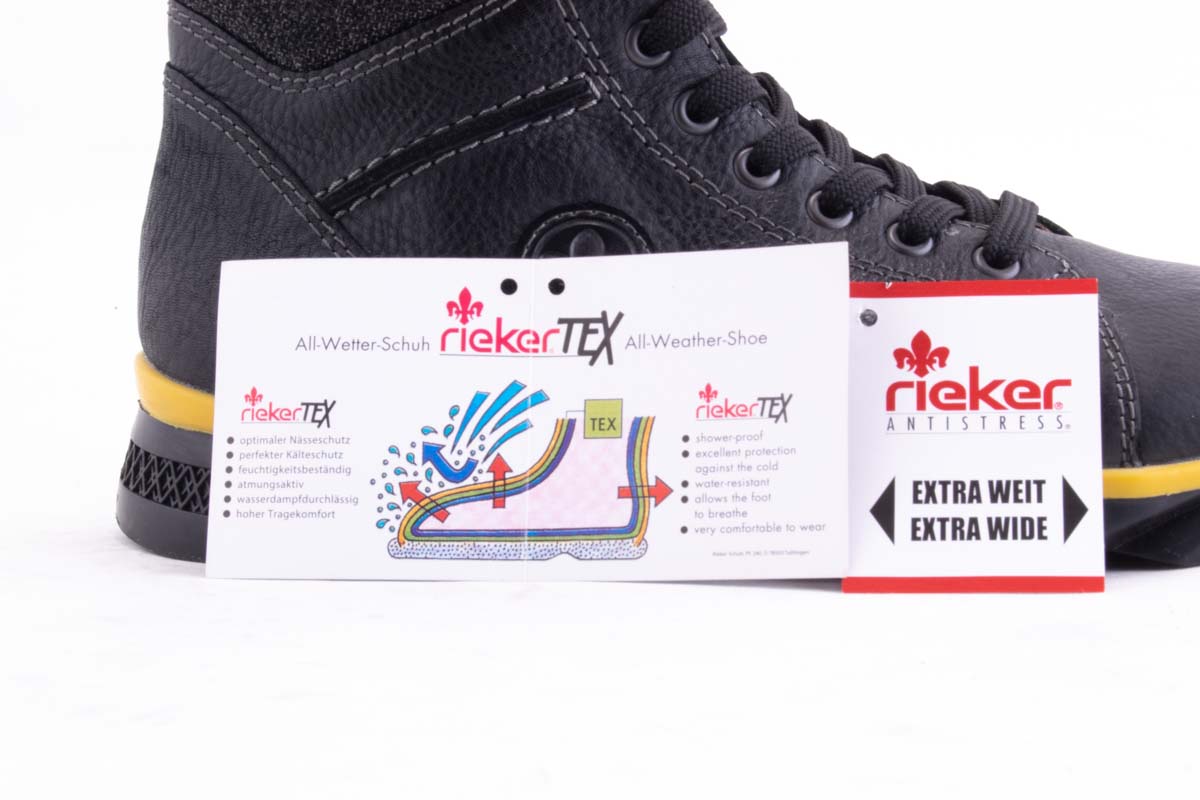 Ghete Barbati Rieker Piele Naturala Riek F1620 /N - Rieker - amely.ro