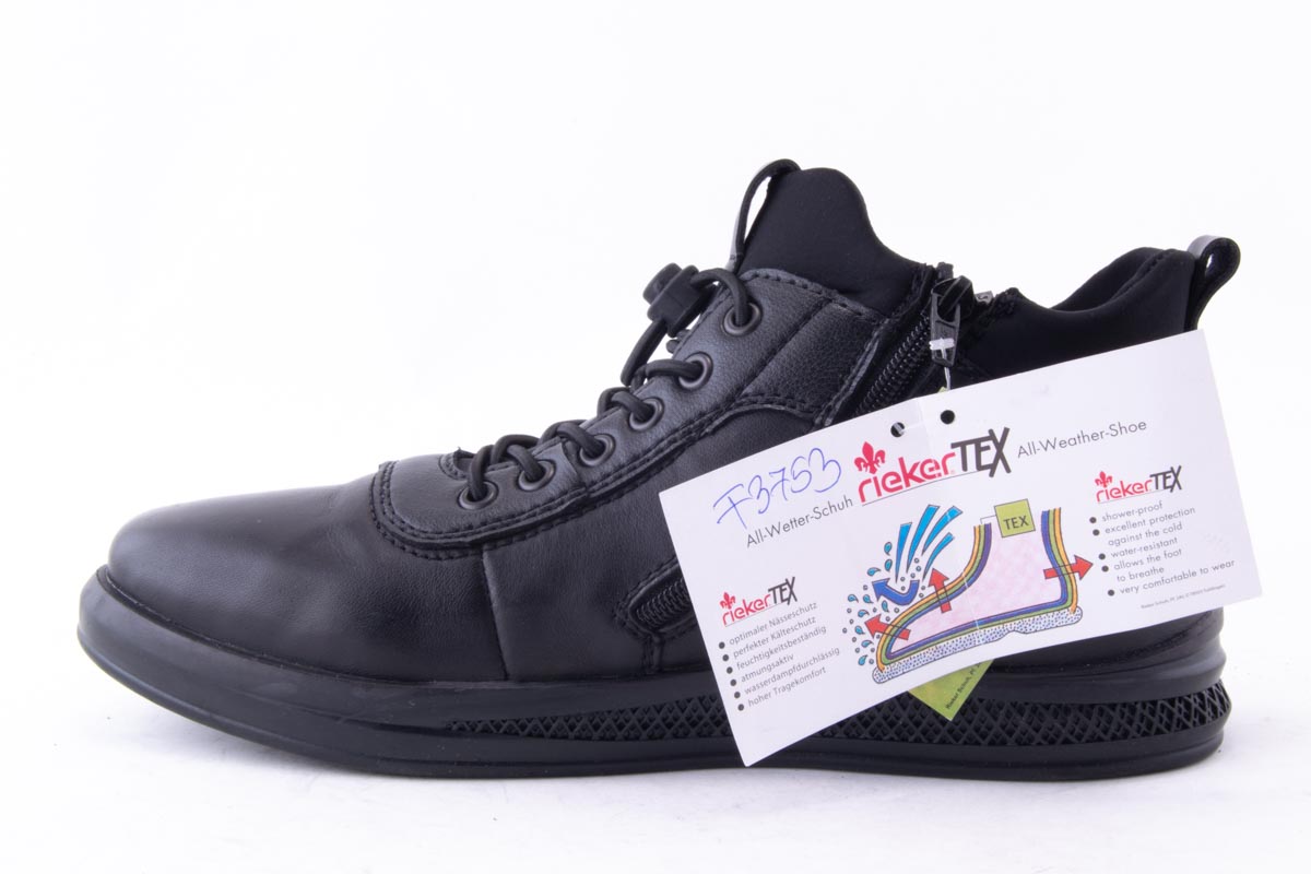 Ghete Barbati Rieker Piele Naturala Riek F3753 /N - Rieker - amely.ro