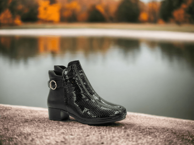 Ghete Dama Angelo Nazario Piele Naturala Doga 338 - Angelo Nazario - amely.ro