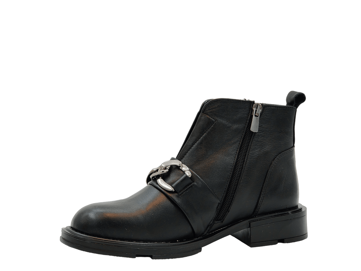 Ghete Dama Angelo Nazario Piele Naturala Doga 831 - Angelo Nazario - amely.ro