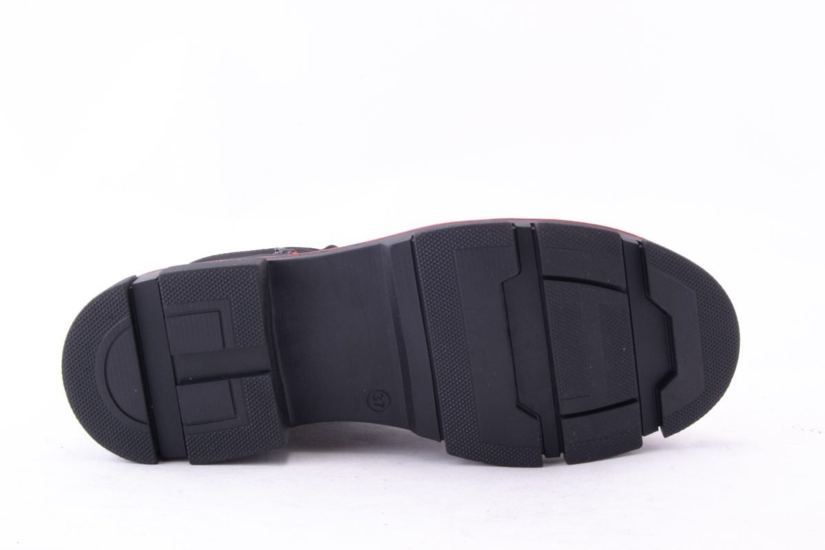 Ghete Dama Caspian Piele Naturala Casp 315 /Nrs - amely.ro - amely.ro