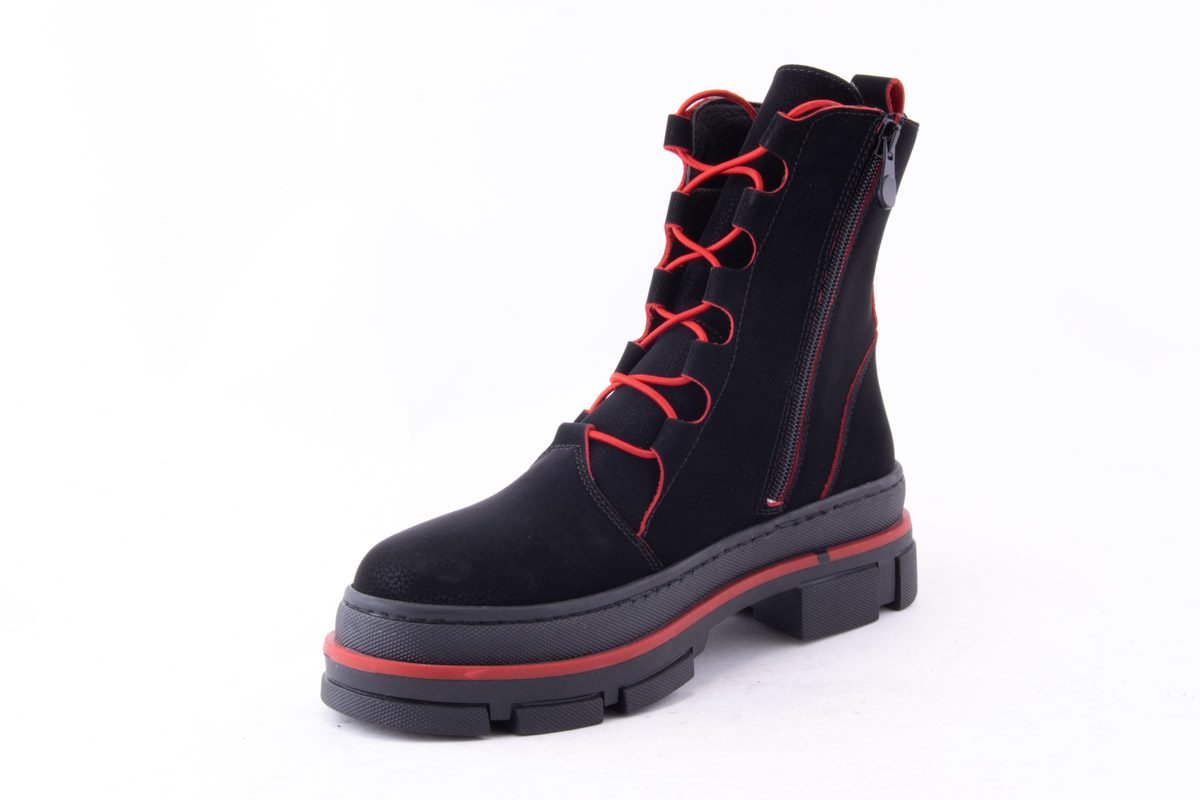 Ghete Dama Caspian Piele Naturala Casp 315 /Nrs - amely.ro - amely.ro