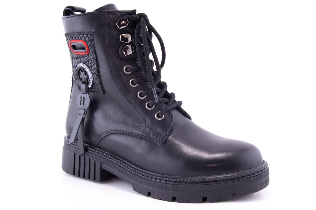 Ghete Dama Caspian Piele Naturala Casp Astra/1 N - amely.ro - amely.ro