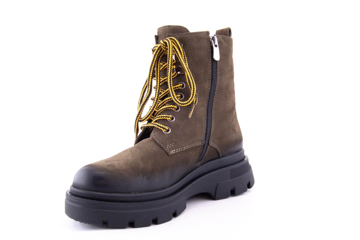 Ghete Dama Caspian Piele Naturala Casp Astra/3/Kaki - amely.ro - amely.ro