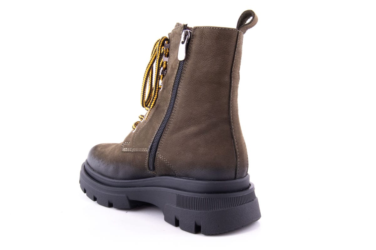 Ghete Dama Caspian Piele Naturala Casp Astra/3/Kaki - amely.ro - amely.ro