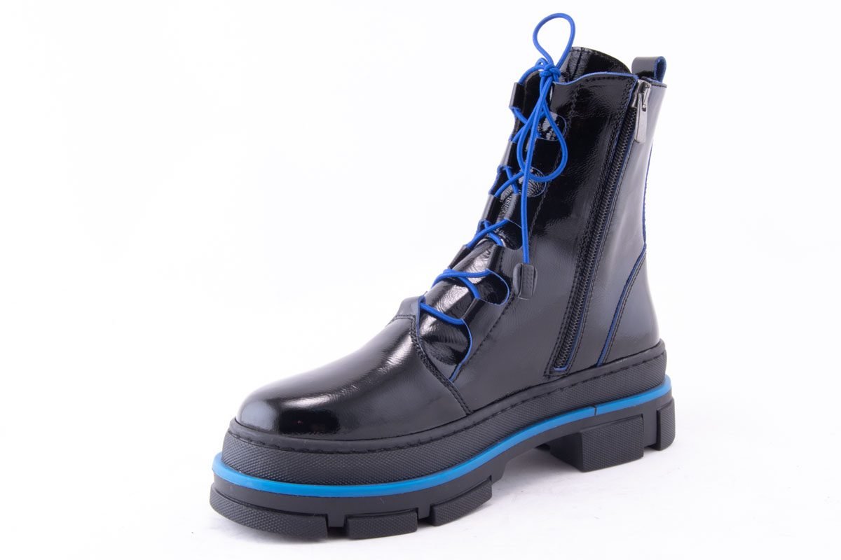 Ghete Dama Caspian Piele Naturala Lacuita Casp 315 /Nabs - amely.ro - amely.ro