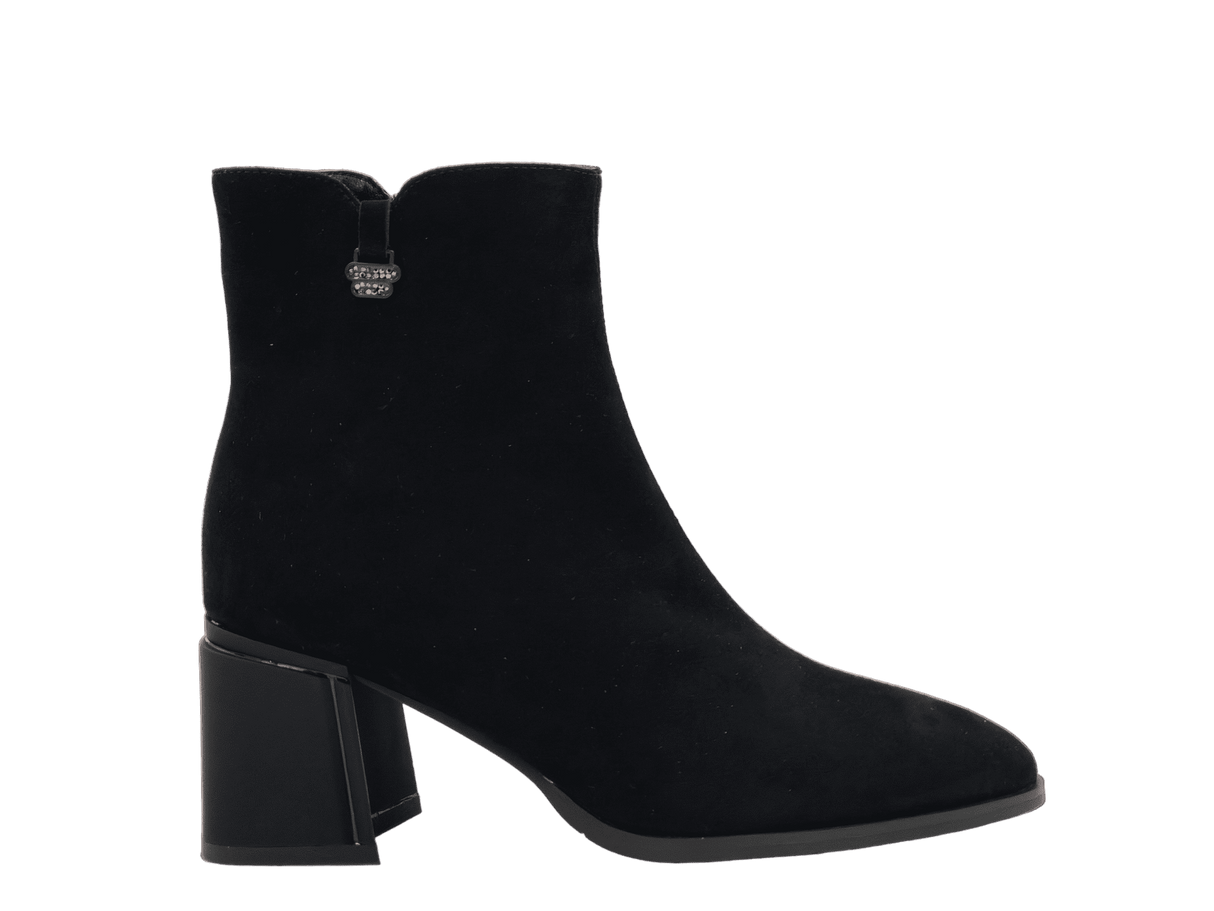 Ghete Dama Elegante Franky Piele Naturala Intoarsa Feni K21700-4A - Franky - amely.ro