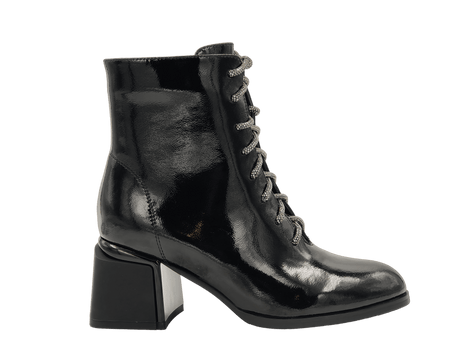 Ghete Dama Elegante Franky Piele Naturala Lacuita Feni 577-16D - Franky - amely.ro