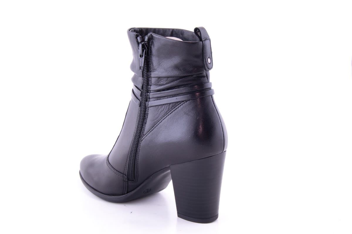 Ghete Dama Elen Bleck Piele Naturala Niko 5595 /N - amely.ro - amely.ro