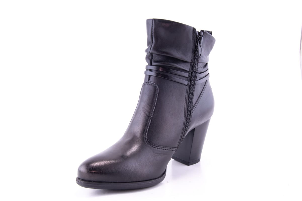 Ghete Dama Elen Bleck Piele Naturala Niko 5595 /N - amely.ro - amely.ro