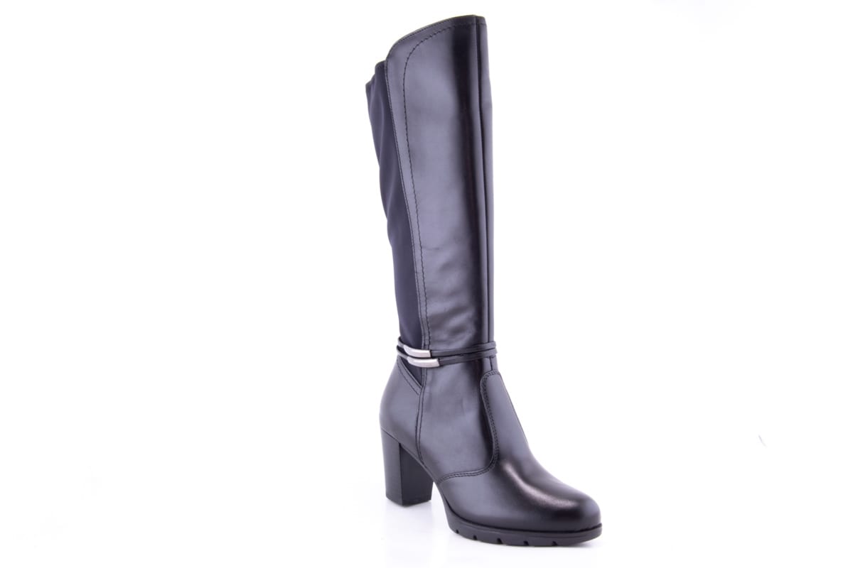 Ghete Dama Elen Bleck Piele Naturala Niko 6147 /N - amely.ro - amely.ro