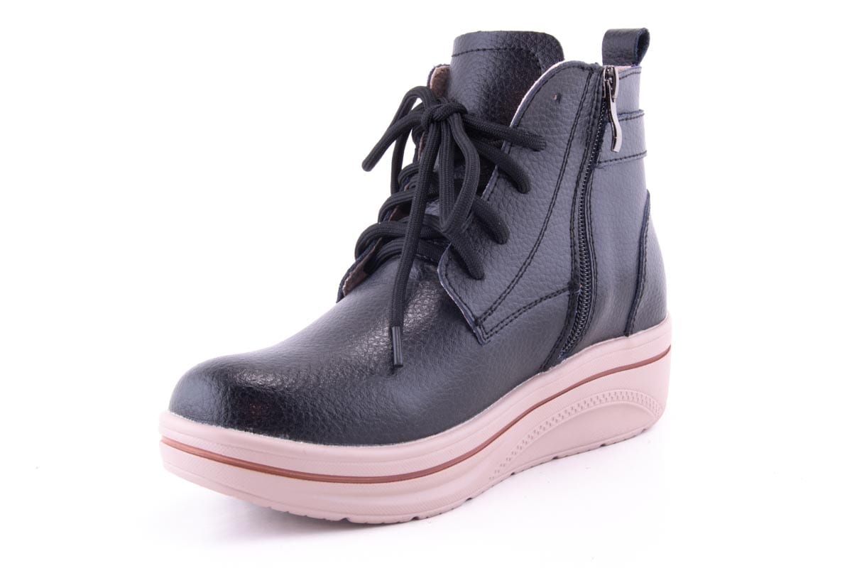 Ghete Dama Etore Piele Naturala Bell 2020-1 /N - amely.ro - amely.ro