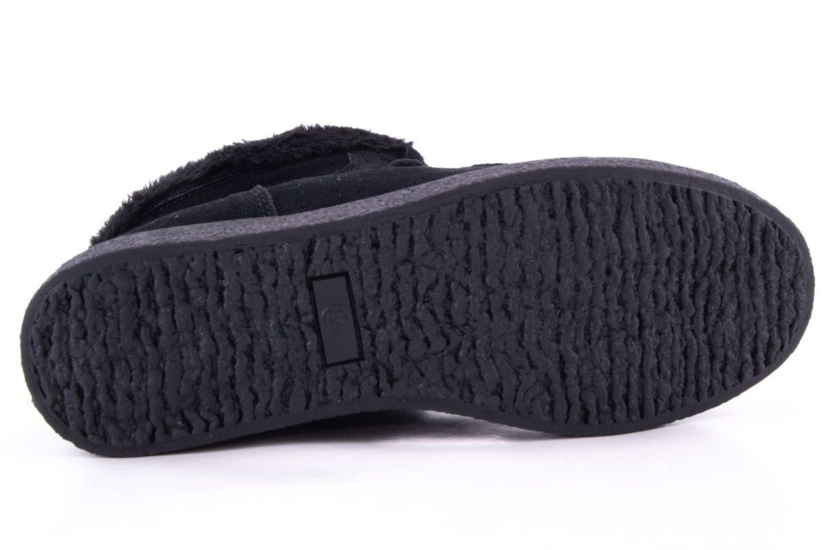 Ghete Dama Etore Piele Naturala Intoarsa Bell 5960 /Nv - amely.ro - amely.ro