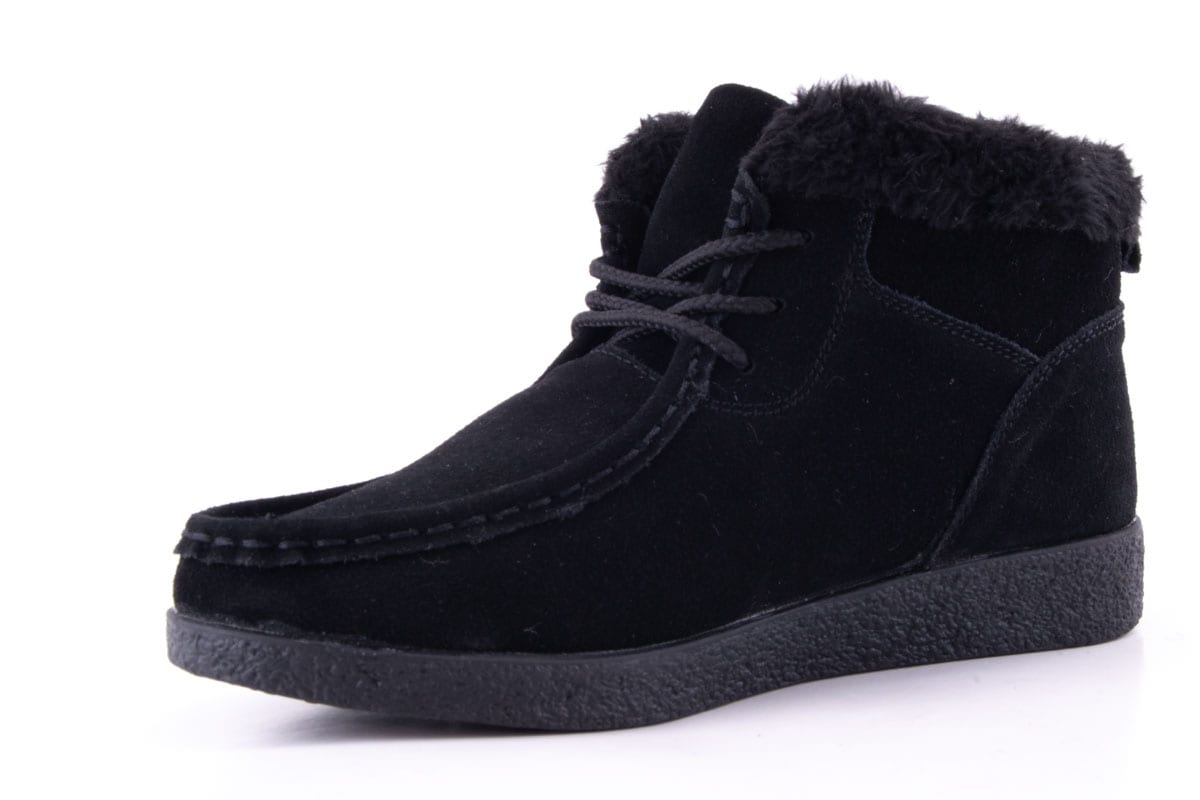 Ghete Dama Etore Piele Naturala Intoarsa Bell 5960 /Nv - amely.ro - amely.ro