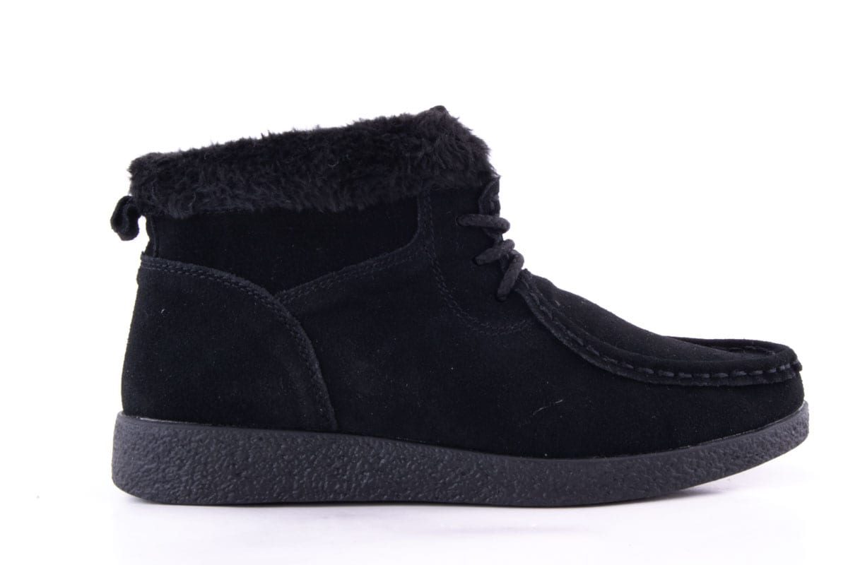 Ghete Dama Etore Piele Naturala Intoarsa Bell 5960 /Nv - amely.ro - amely.ro