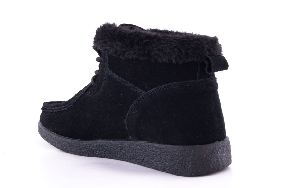 Ghete Dama Etore Piele Naturala Intoarsa Bell 5960 /Nv - amely.ro - amely.ro