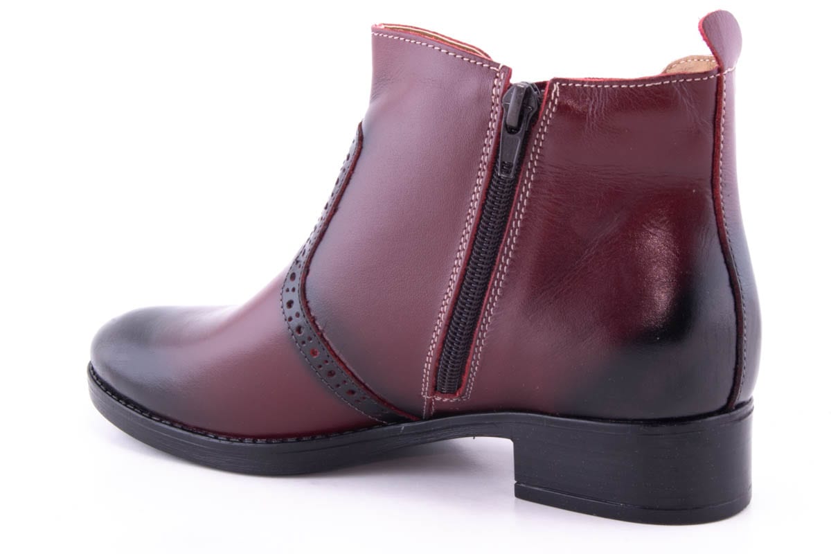 Ghete Dama Icosil Piele Naturala Icos 2048/Vis - amely.ro - amely.ro