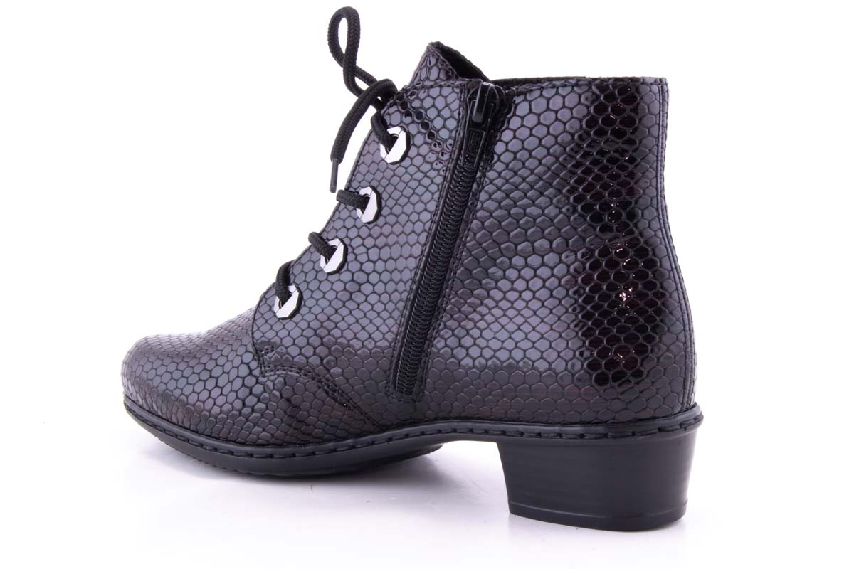 Ghete Dama Lacuit Rieker Riek Y0720 /Vsl - Rieker - amely.ro