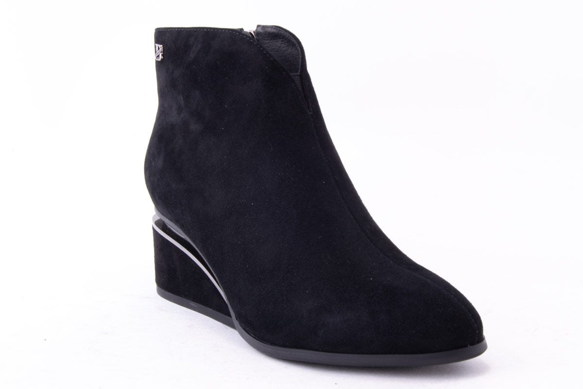 Ghete Dama Ld Ricardo Piele Naturala Intoarsa Bell 3360 /Nv - amely.ro - amely.ro