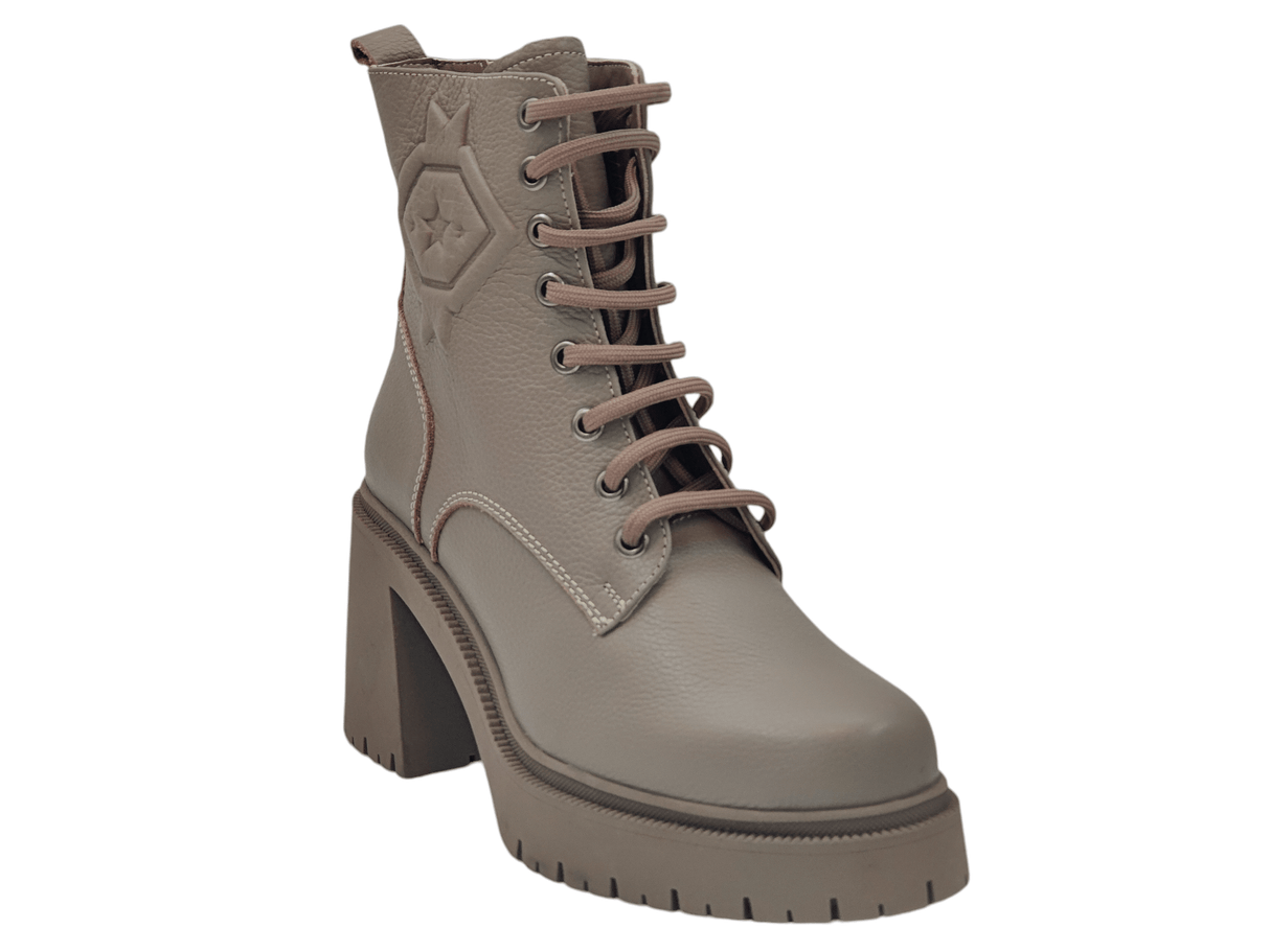 Ghete Dama Piele Naturala Angelo Nazario MIRA 40569 - Angelo Nazario - amely.ro