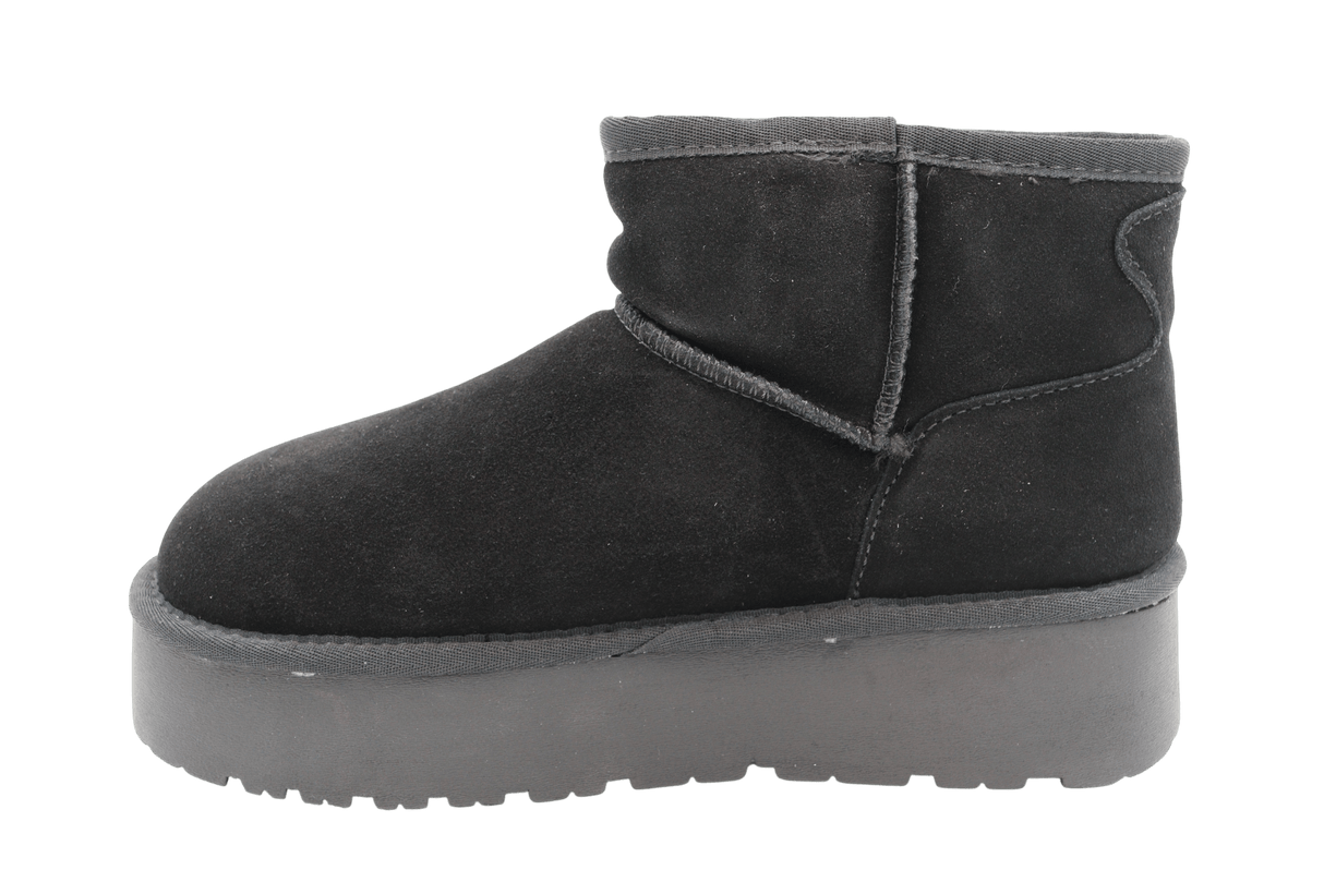 Ghete Dama Piele Naturala Caroli HONG 0513 - Karo - amely.ro