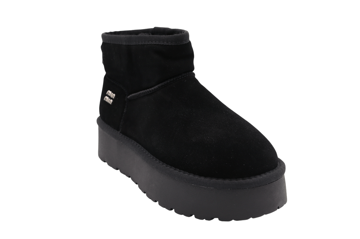 Ghete Dama Piele Naturala Caroli HONG 0513 - Karo - amely.ro