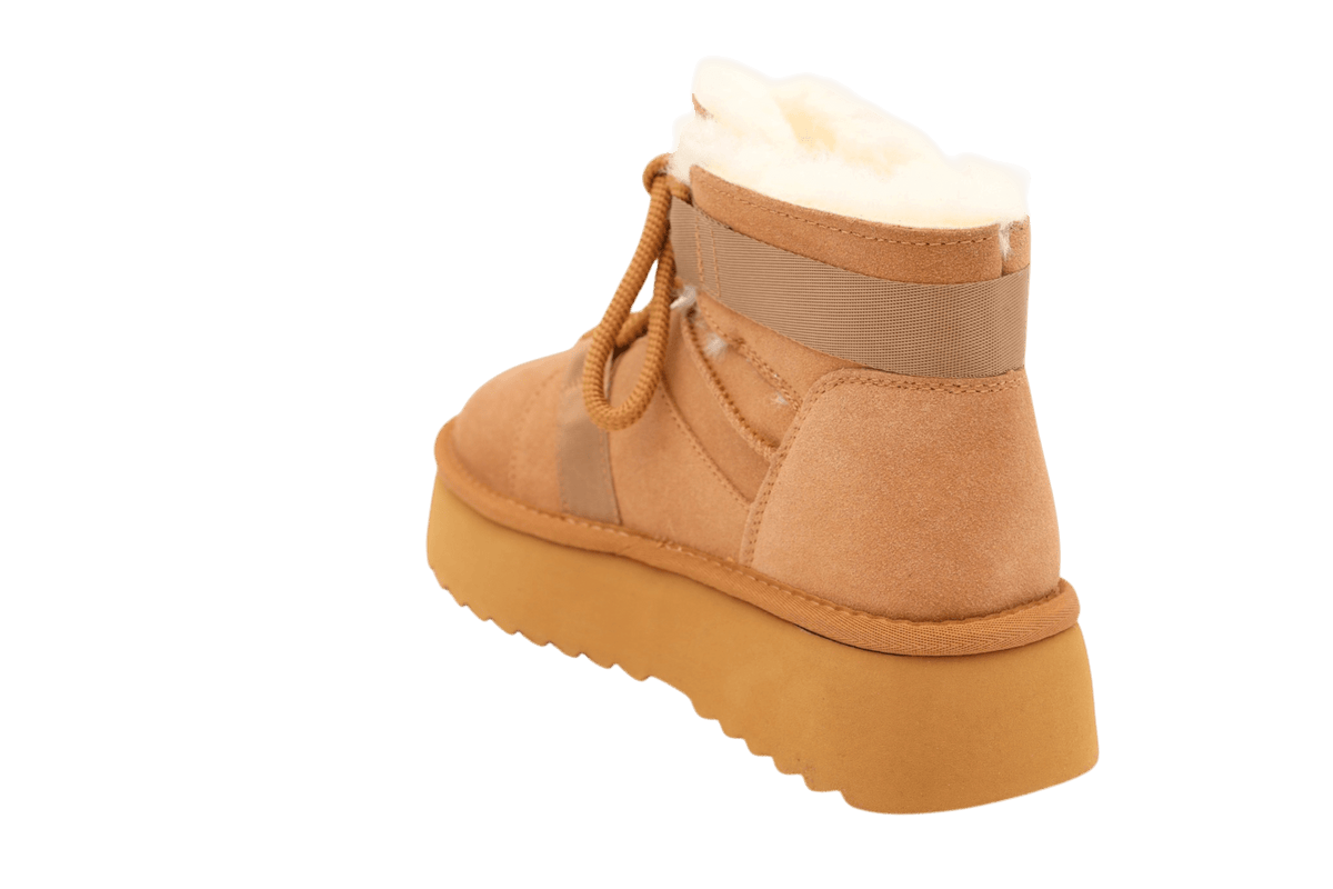 Ghete Dama Piele Naturala Caroli HONG WS-8 - Caroli - amely.ro