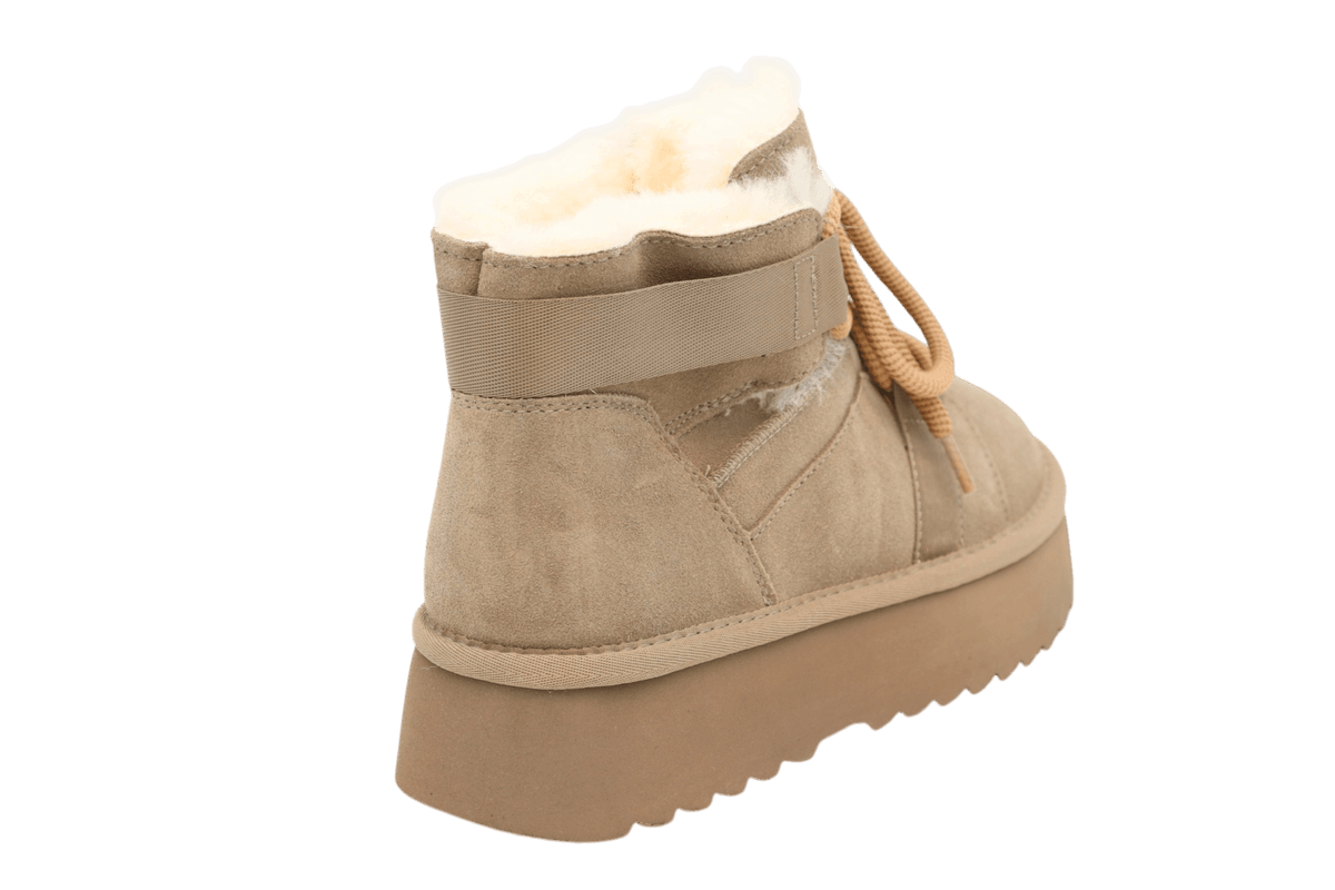 Ghete Dama Piele Naturala Caroli HONG WS-8 - Caroli - amely.ro