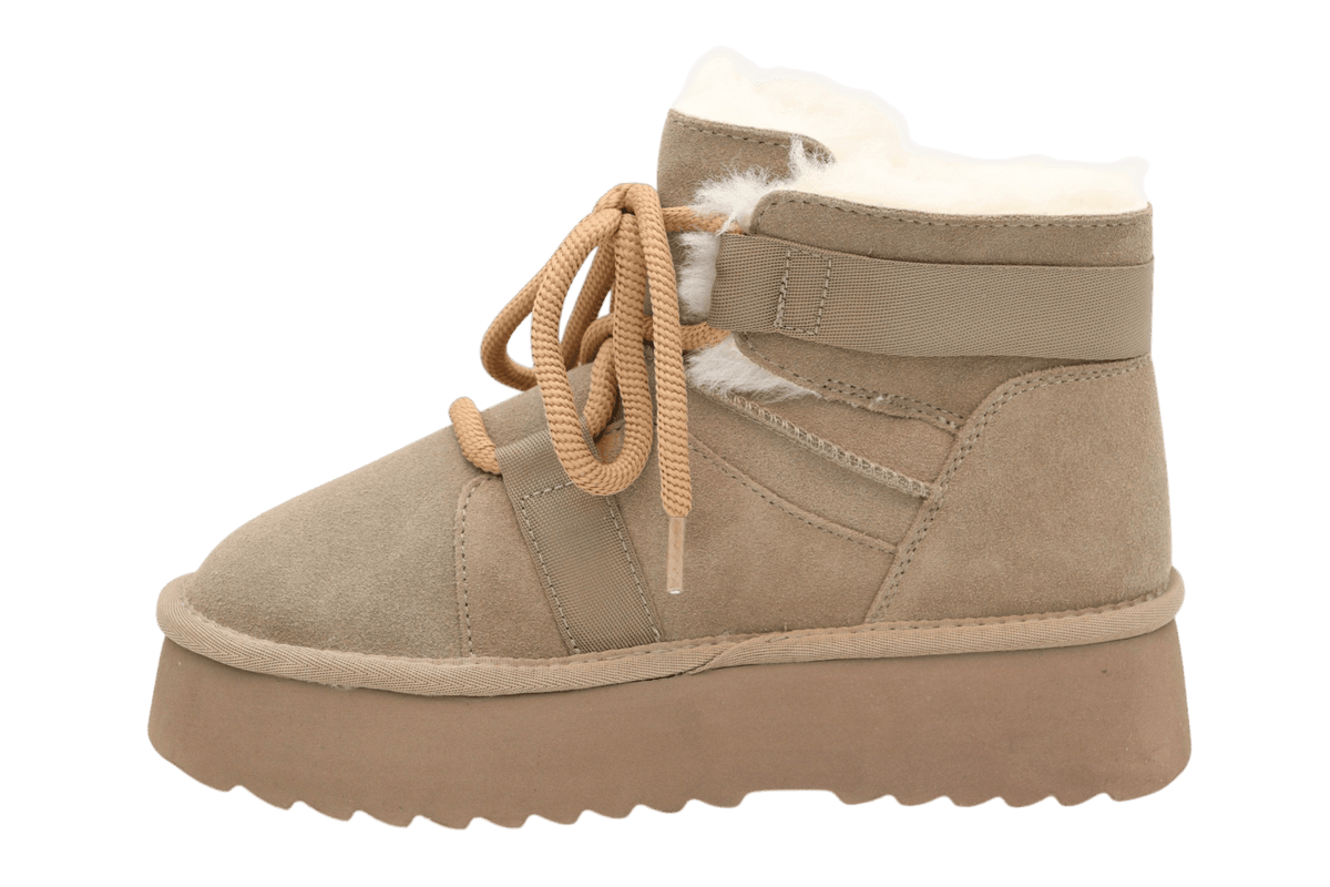 Ghete Dama Piele Naturala Caroli HONG WS-8 - Caroli - amely.ro