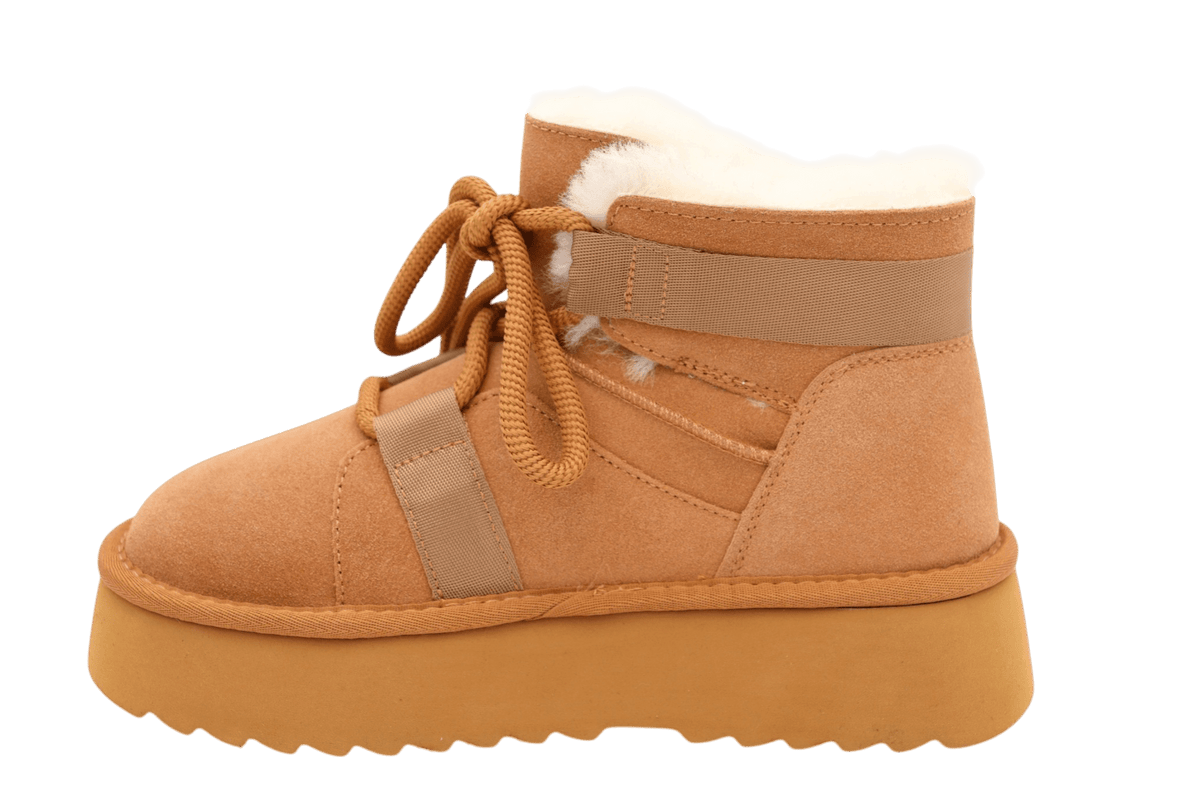 Ghete Dama Piele Naturala Caroli HONG WS-8 - Caroli - amely.ro