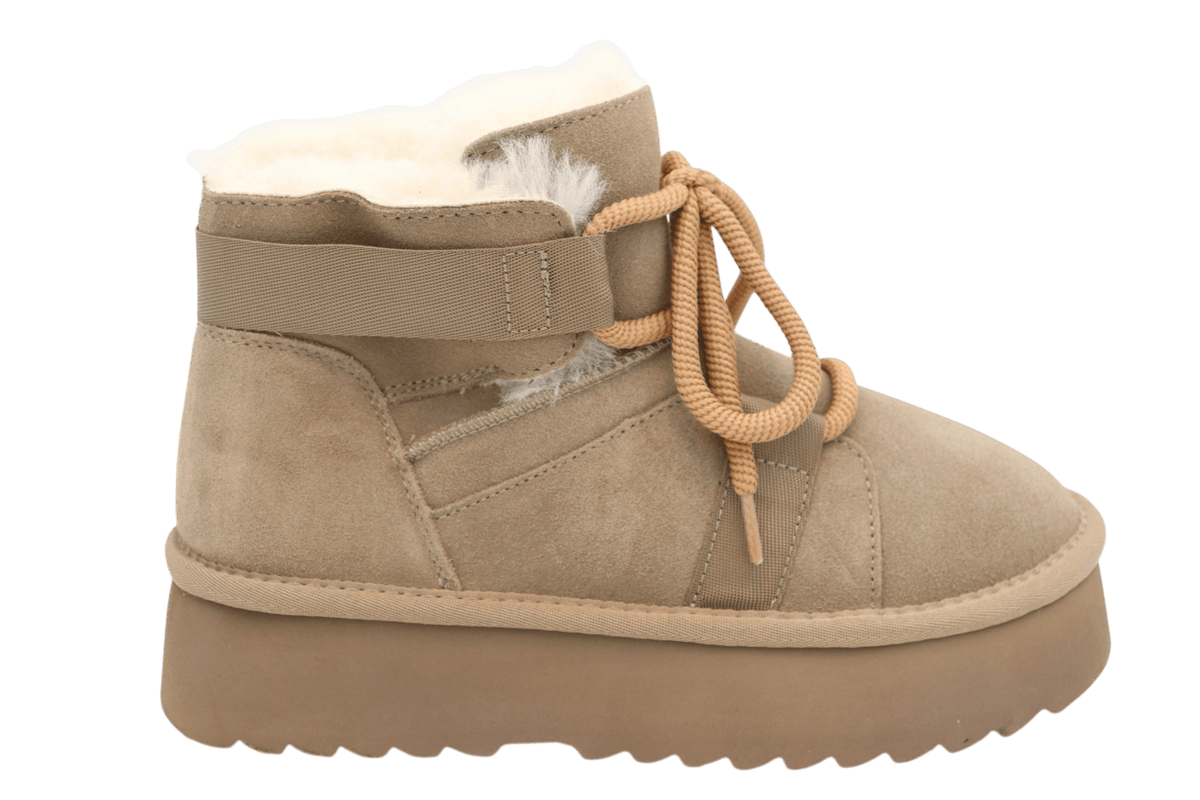Ghete Dama Piele Naturala Caroli HONG WS-8 - Caroli - amely.ro