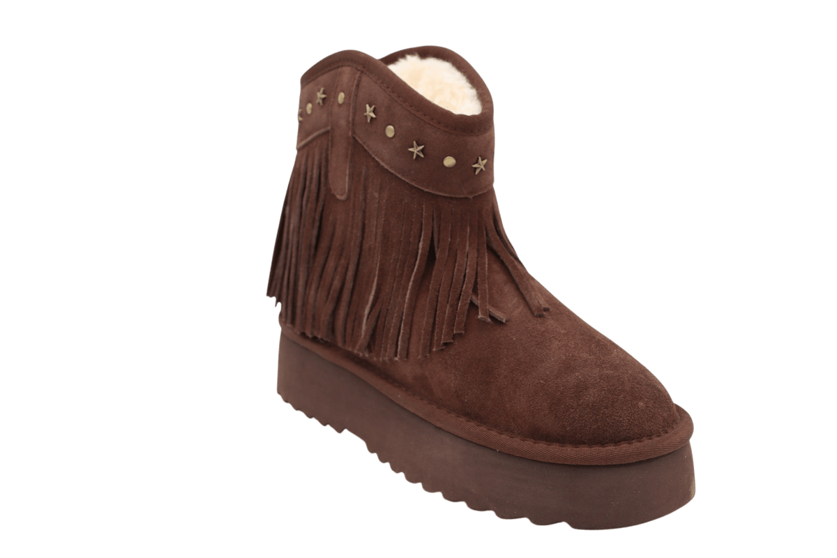 Ghete Dama Piele Naturala Karo HONG WS-9 - Karo - amely.ro