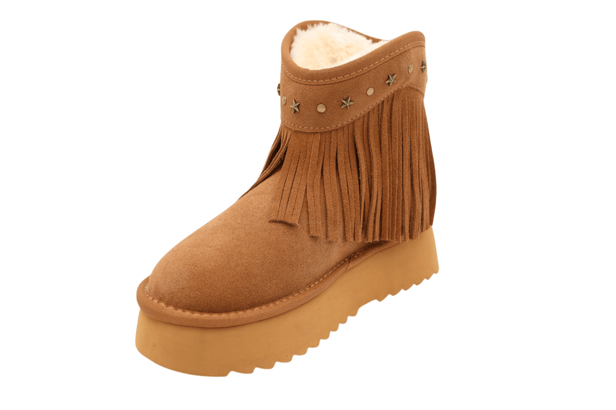 Ghete Dama Piele Naturala Karo HONG WS-9 - Karo - amely.ro