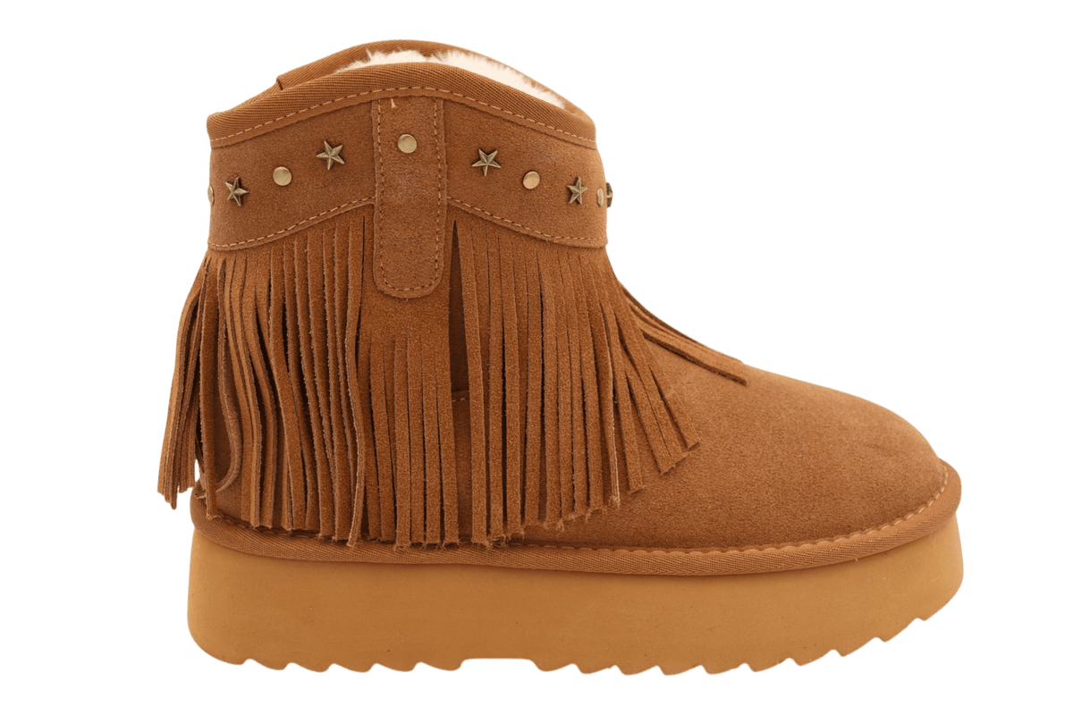 Ghete Dama Piele Naturala Karo HONG WS-9 - Karo - amely.ro