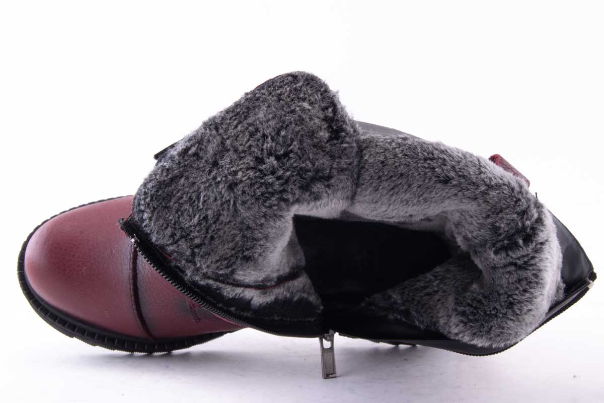 Ghete Dama Piele Naturala De Vitel Claudio Casini Cart 3005 /Bor - Claudio Casini - amely.ro