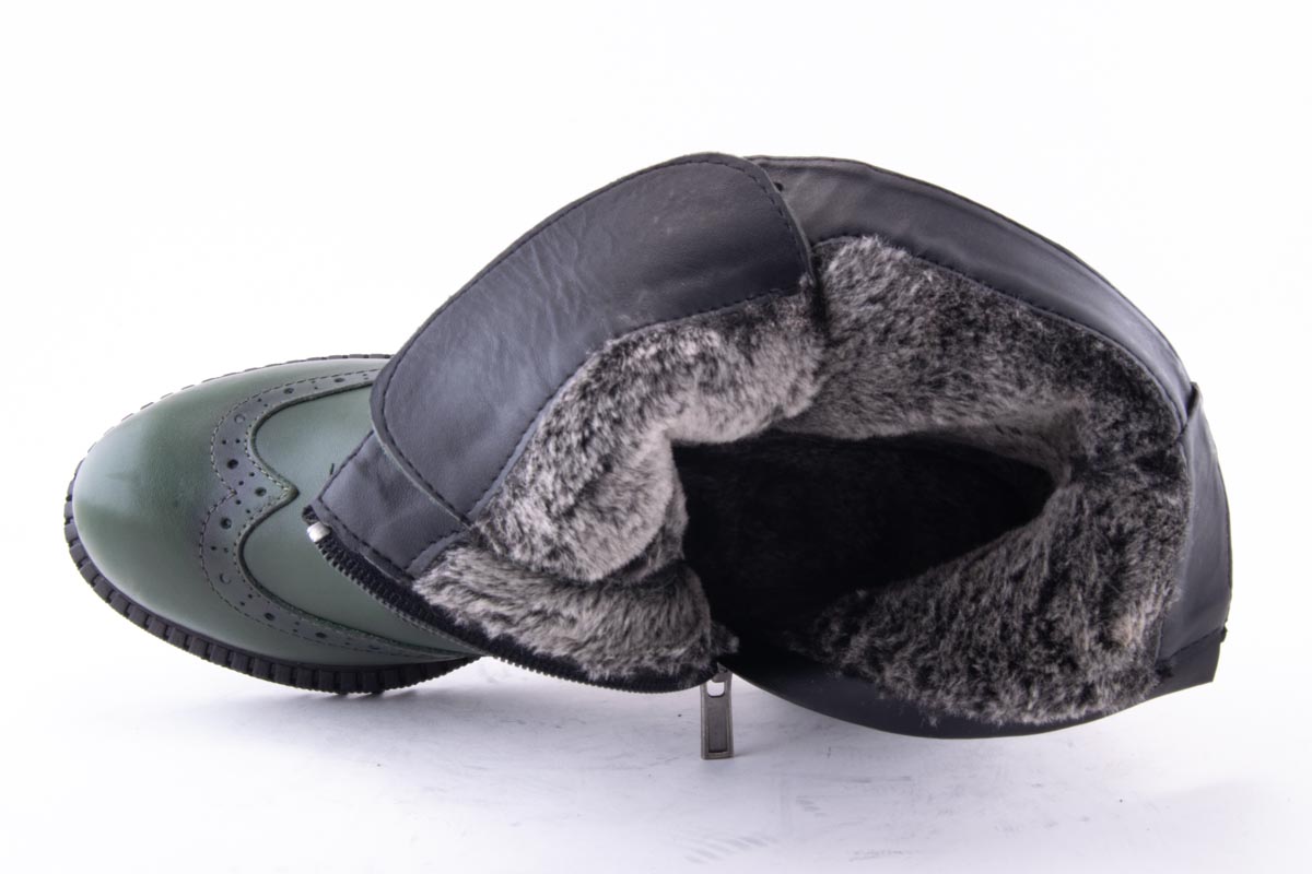 Ghete Dama Piele Naturala De Vitel Claudio Casini Cart 3011/Vrd - Claudio Casini - amely.ro